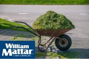 grass clippings motorcycle accidents