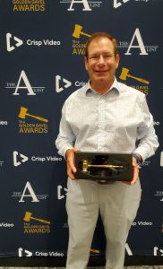 William Mattar with Golden Gavel Award