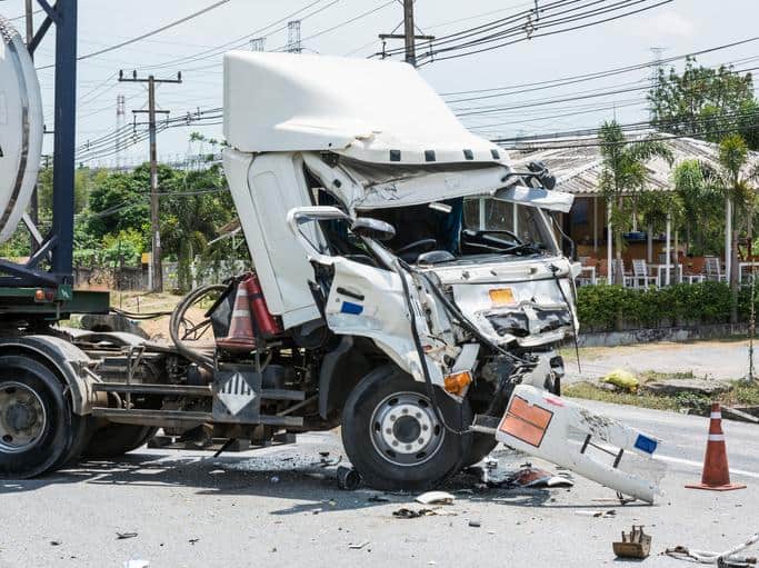 big truck accident