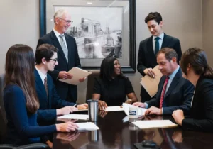 Lawyers team 