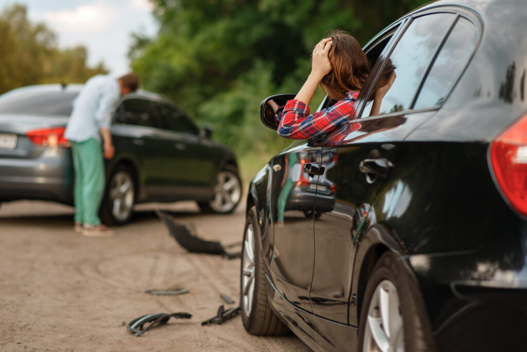 Car accident in Erie County